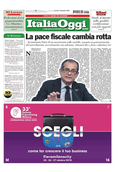 Italia oggi : quotidiano di economia finanza e politica